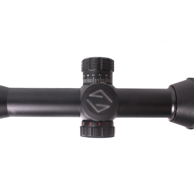 LUGER 6-24X50 Riflescope красный и зеленый ретикальный волоконно-оптический прицел охотничий прицел для винтовки страйкбол Воздушный пистолет с рейкой