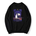 Толстовка мужская повседневная с круглым вырезом, в стиле Харадзюку