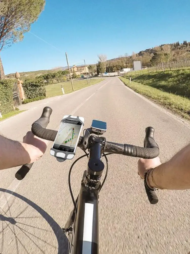 Вращающийся на 360 градусов силиконовый кронштейн для телефона держатель