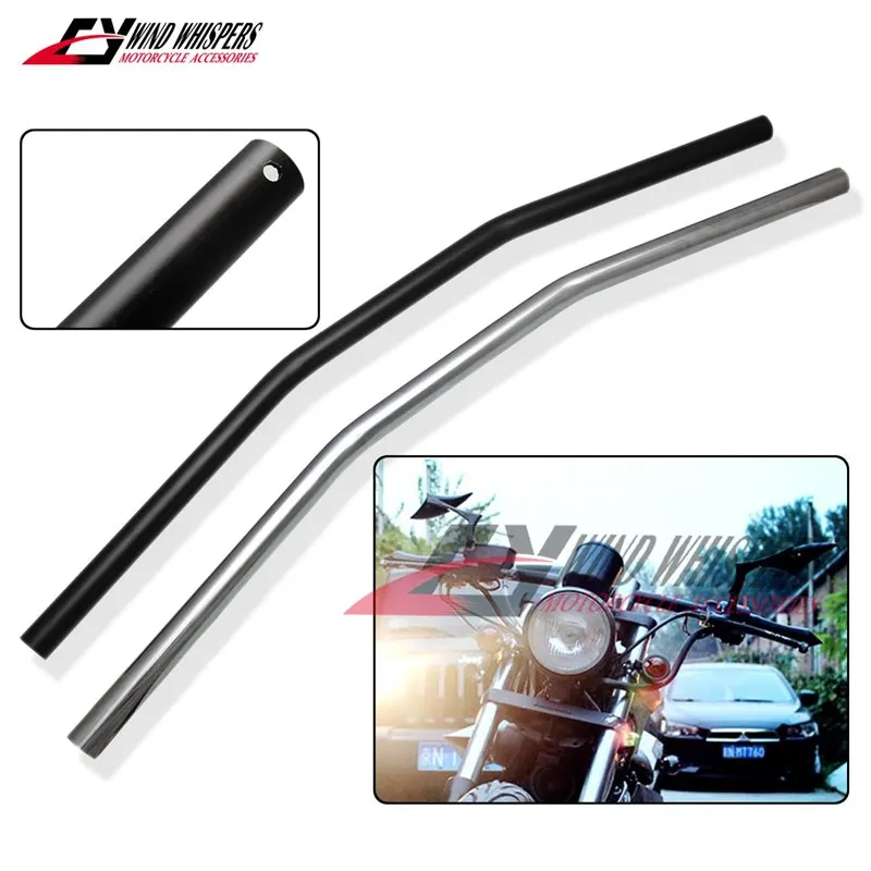 " 25 мм прямой руль для Honda VLX Steed 400 600 Magna 250 750 Shadow 400 750 1100 Drag star DS VStar XVS Vulcan