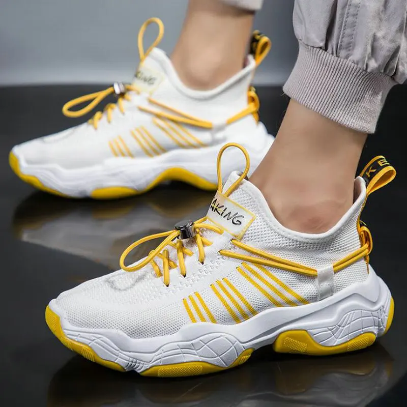 

spring Harajuku Autumn vintage sneakers Men Breathable Mesh Casual Shoes men Fashion Tenis Masculino Adulto Sneakers A54-79