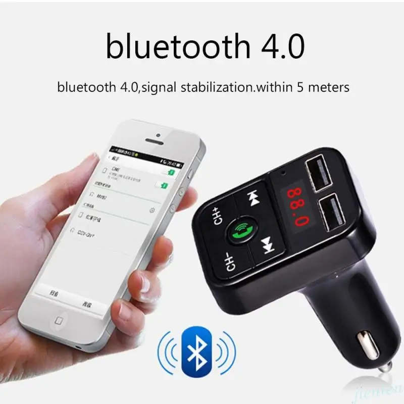 B2 беспроводное автомобильное зарядное устройство с двумя USB портами