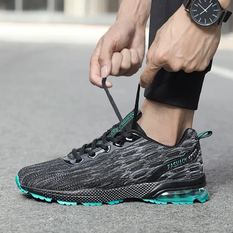 

Men Sneakers Shoes Breathable Mesh Men Running Shoes Footwear Outdoor Grass Jogging Walking Sneakers For Men
