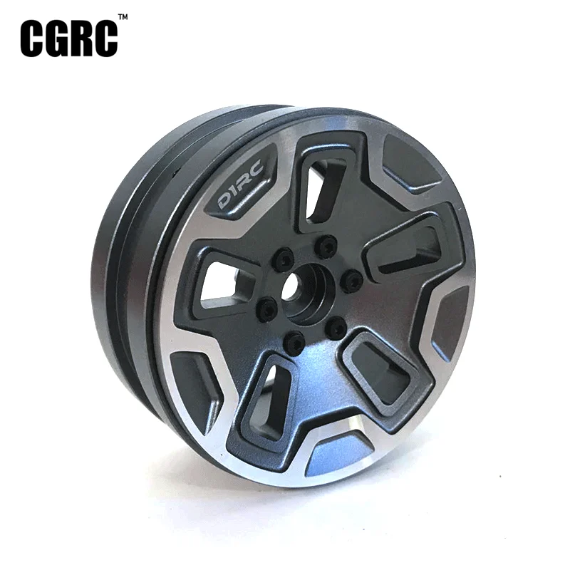 2 шт. ЧПУ металлический сплав дюйма обод колеса Beadlock для 1/10 RC Гусеничный