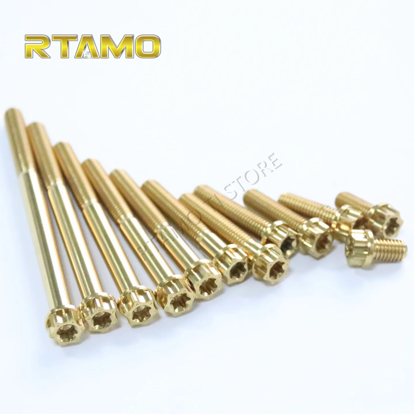 Титановые болты Torx фланцевая головка Race Spec M6x15/20/25/30/35/40/50/60/70/80/90 запасные для