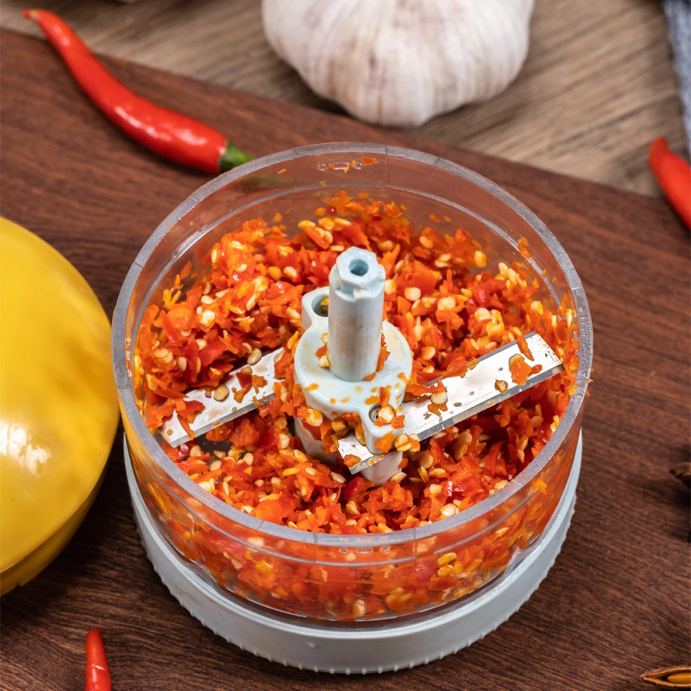 Вращающийся измельчитель резак для чеснока пресс ручная имбиря и мяса фруктов