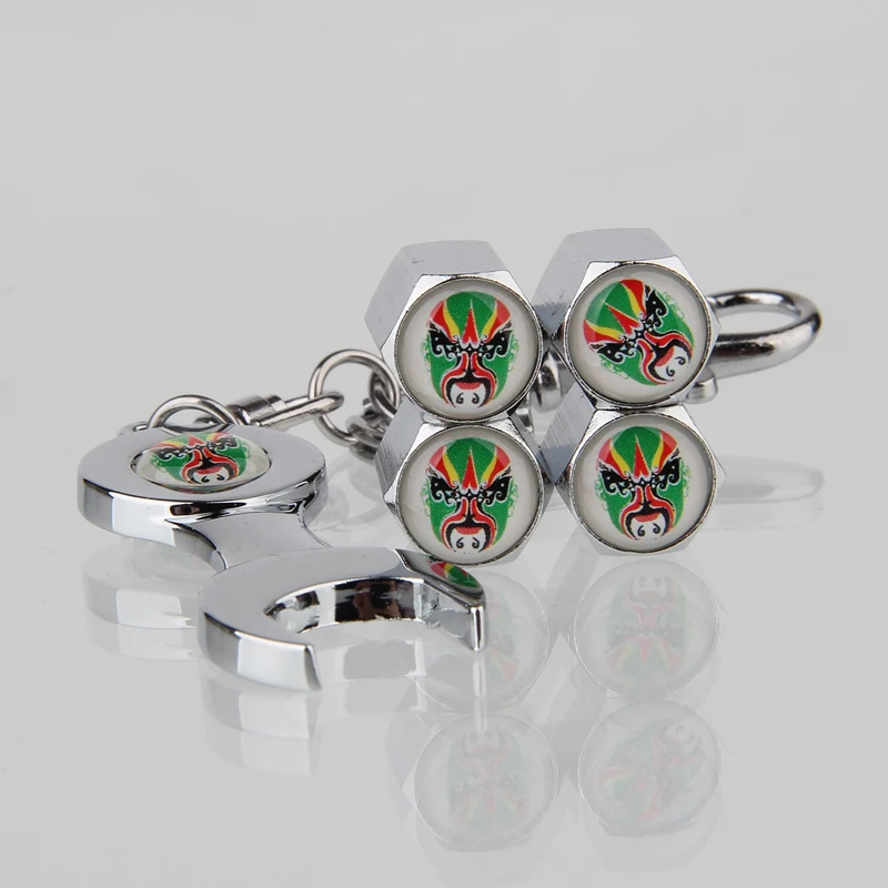 Колпачки для клапанов автомобильных шин с гаечным ключом кольцо ключей