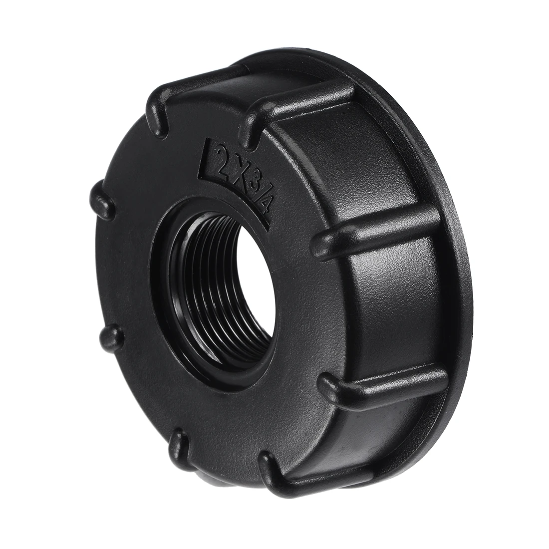 

Uxcell Plastic IBC Tank Drain Adapter G1/2 G2 Female Thread Connector Fitting Black