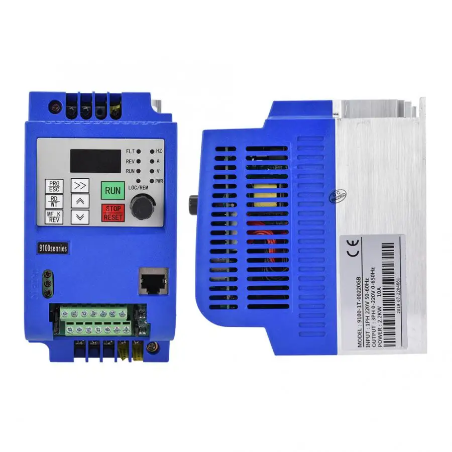 Преобразователь частоты VFD однофазный преобразователь для трехфазного