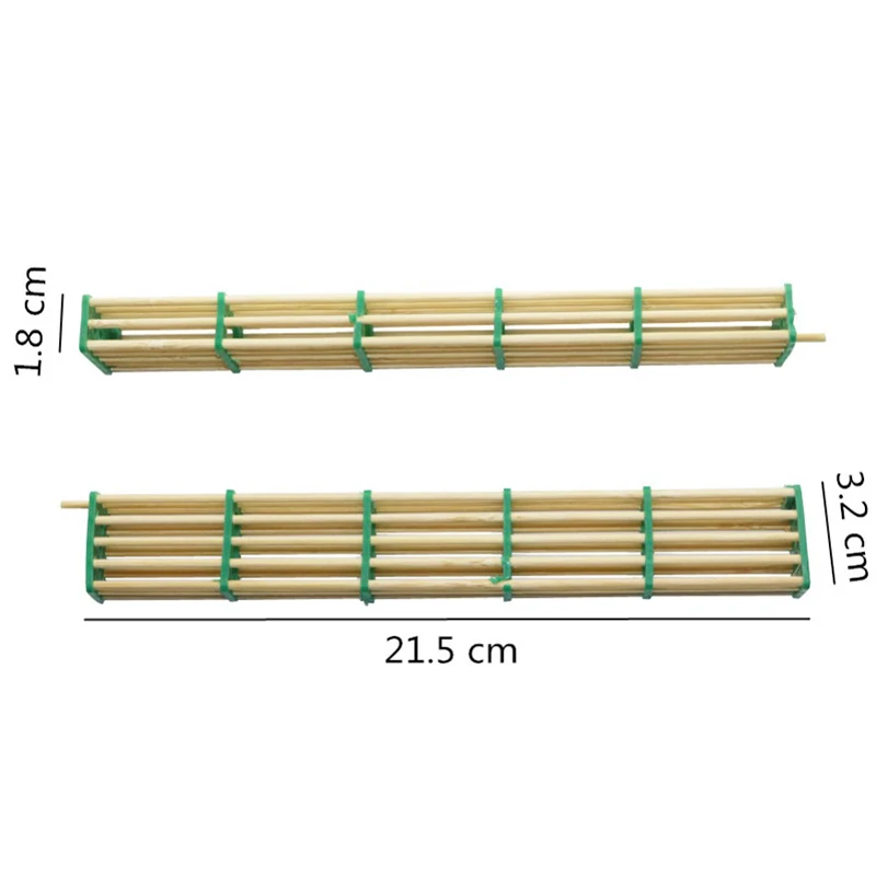 30 штук из пяти плюс длинная бамбуковая клетка королева пчела Пчеловодство