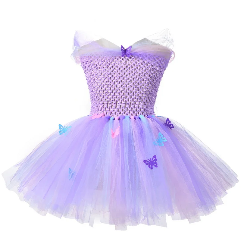 Сказочный костюм для девочек в виде бабочки Рождественский детский на день