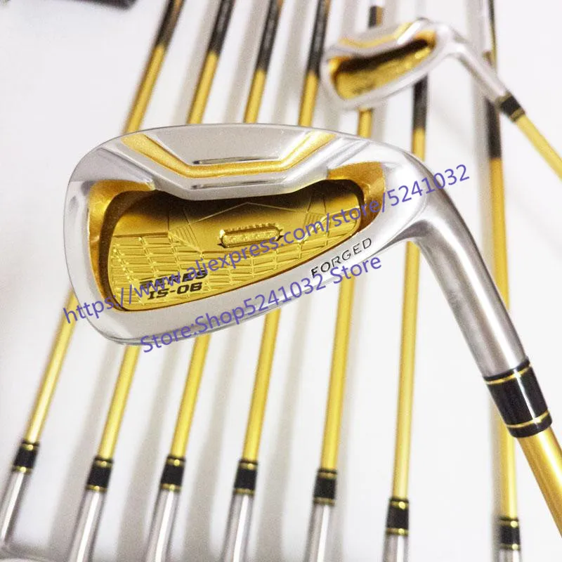 Новые клюшки для гольфа Honor S 06 4 звезды комплект + 3/5 fairway wood iron putter и графитовый Вал