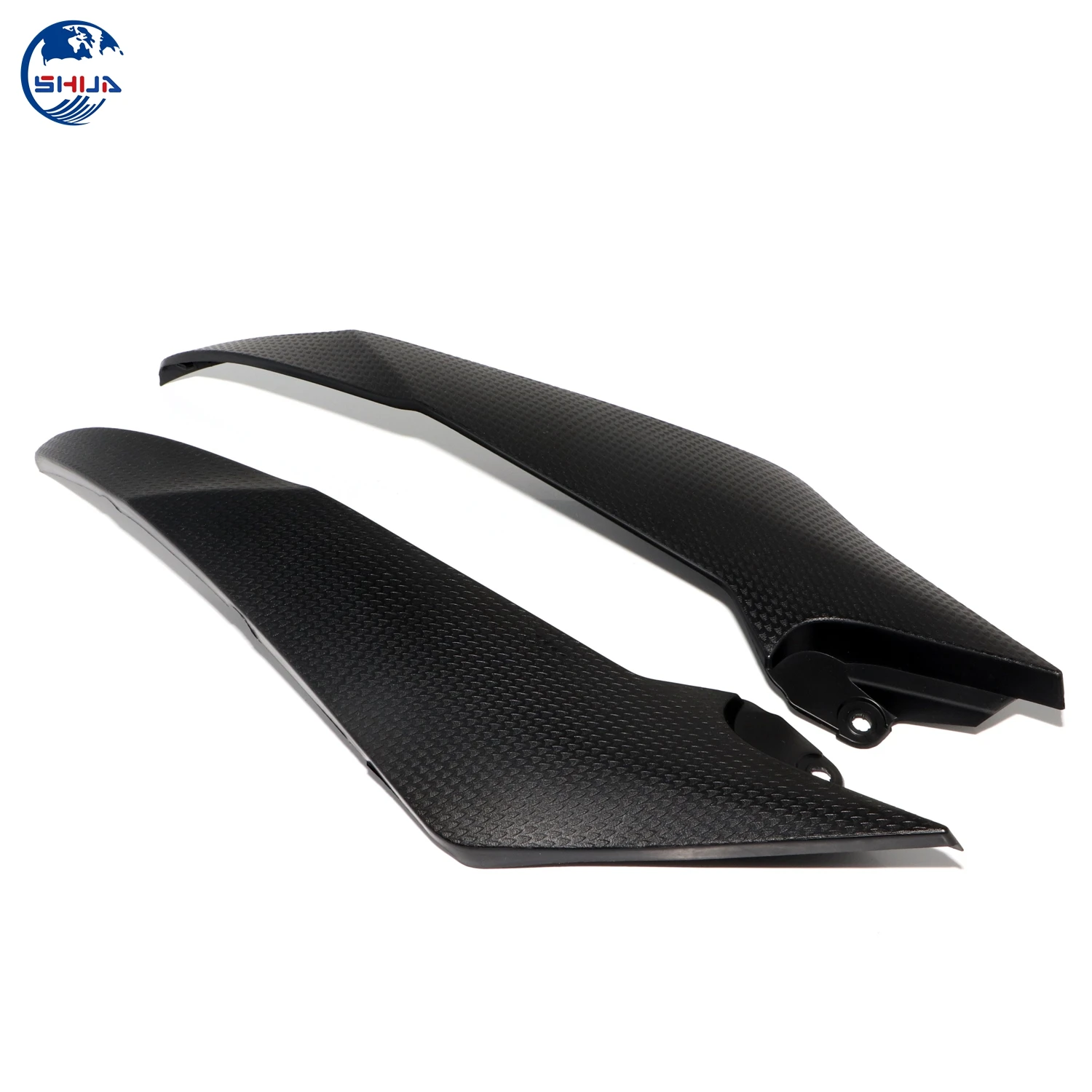 1 пара мотоциклетные черный Бензобак боковой отделкой сетчатой вставкой крышка