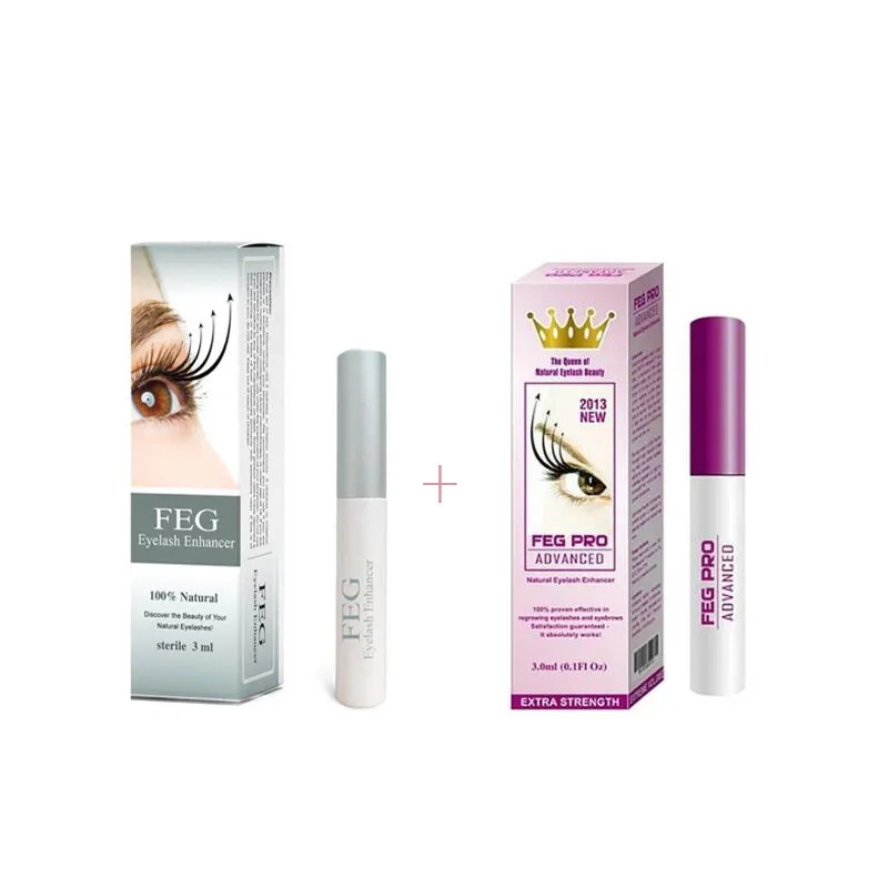 2 шт. сыворотка для наращивания ресниц Feg лечения роста ресниц|Средства ресниц| |