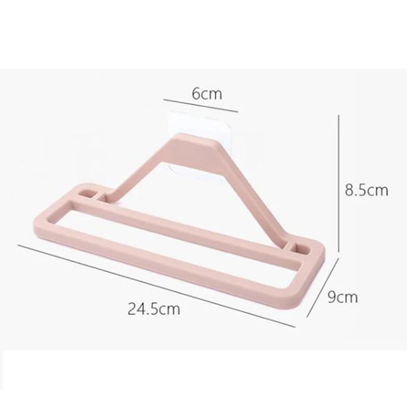 

Wall Mounted Shoes Rack Bathroom Self-Adhesive Shoes Holder Slippers Hanger Storage Organizer Slippers Rack Wall-mounted Shoe