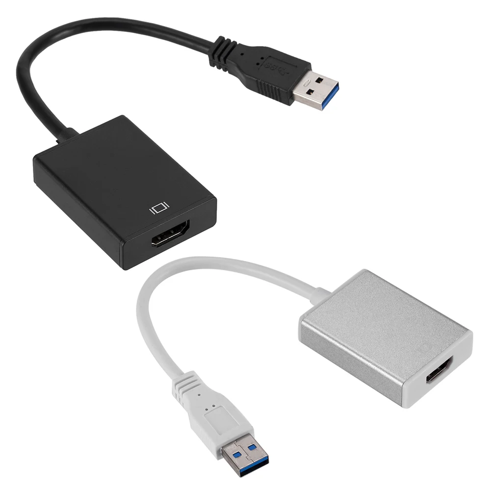 USB 3 0 к совместимому с HDMI конвертер Папа-папа Женский внешний Графика видео карта