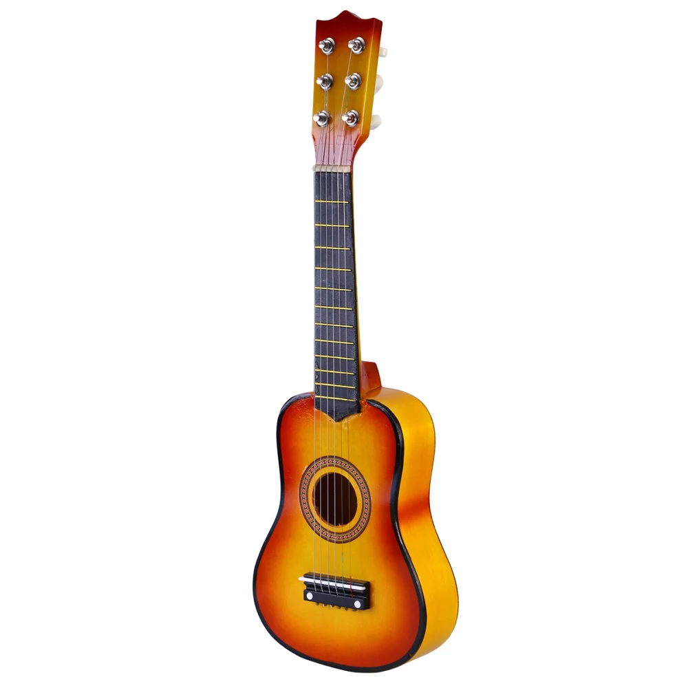 

Inch Acoustic Guitar Small Size Portable Wooden Guitar for Children Kids (Red)