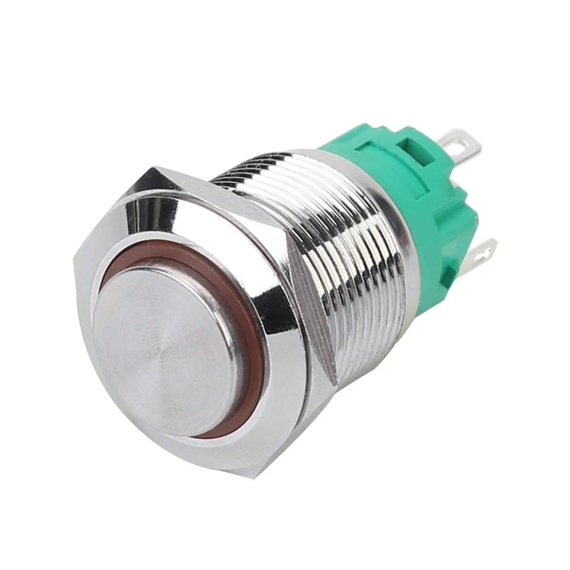 Металлический латунный кнопочный переключатель кольцо для подсветки с Высокой