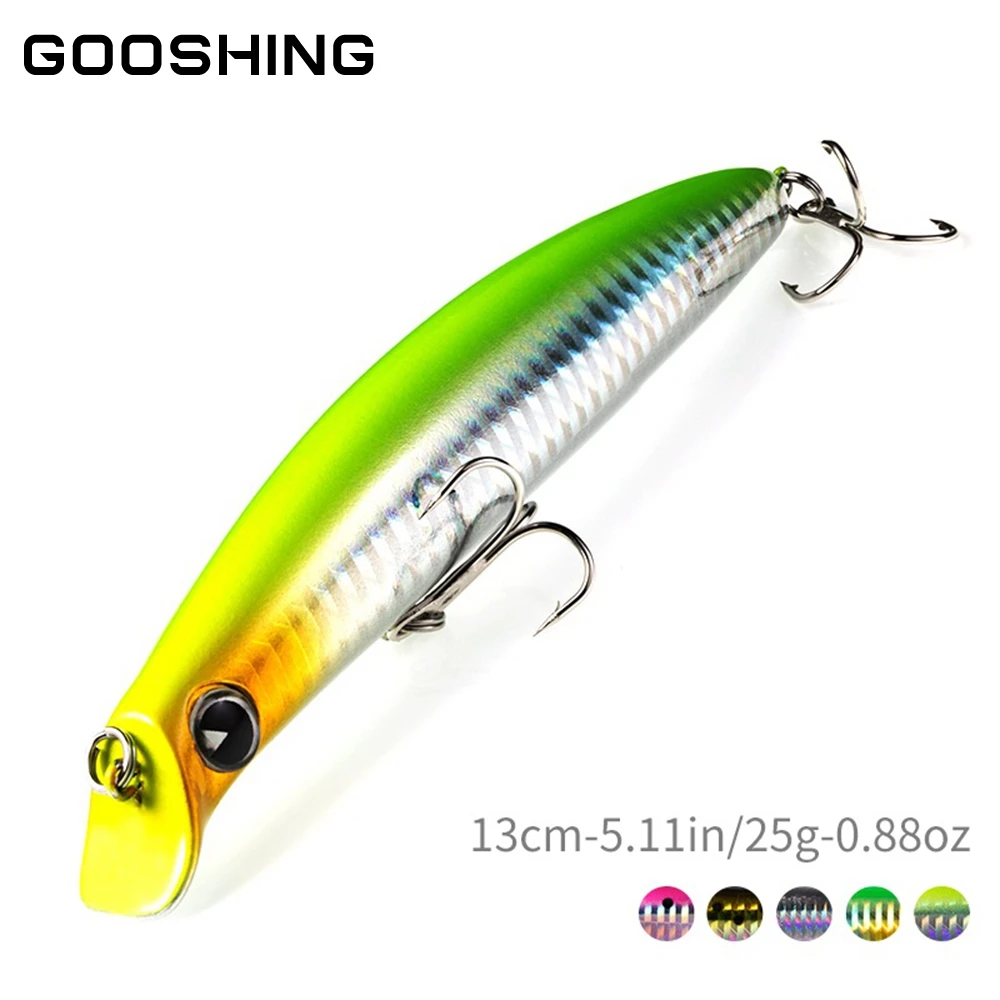 

Поппер GOOSHING блесна, рыболовная приманка, 13 см, 35 г, искусственная жесткая приманка, Джеркбейт, верхняя вода, искусственный окунь, рыболовная ...