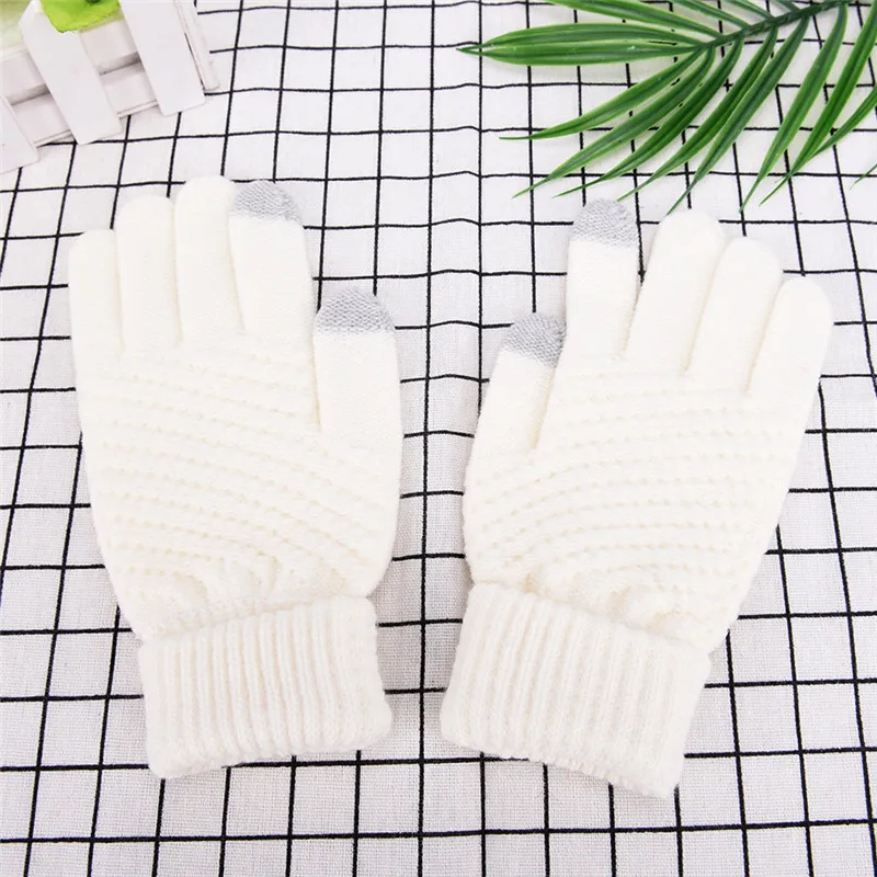 

1 Pair Unisex Winter Warm Capacitive Knit Gloves Hand Warmer For Touches Screen Smart Phone Hot Sale