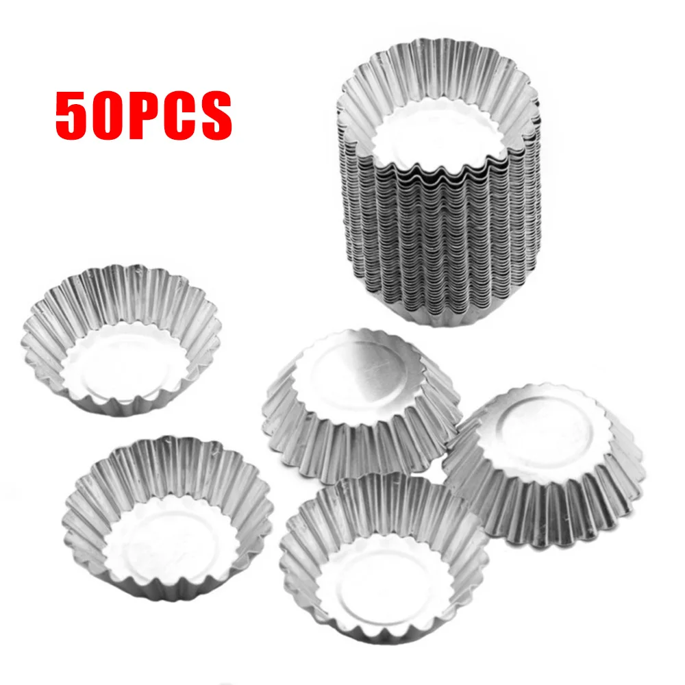 

Cookie Mold Egg Tart Molds Tin Baking Tool High quality Egg Tart Molds