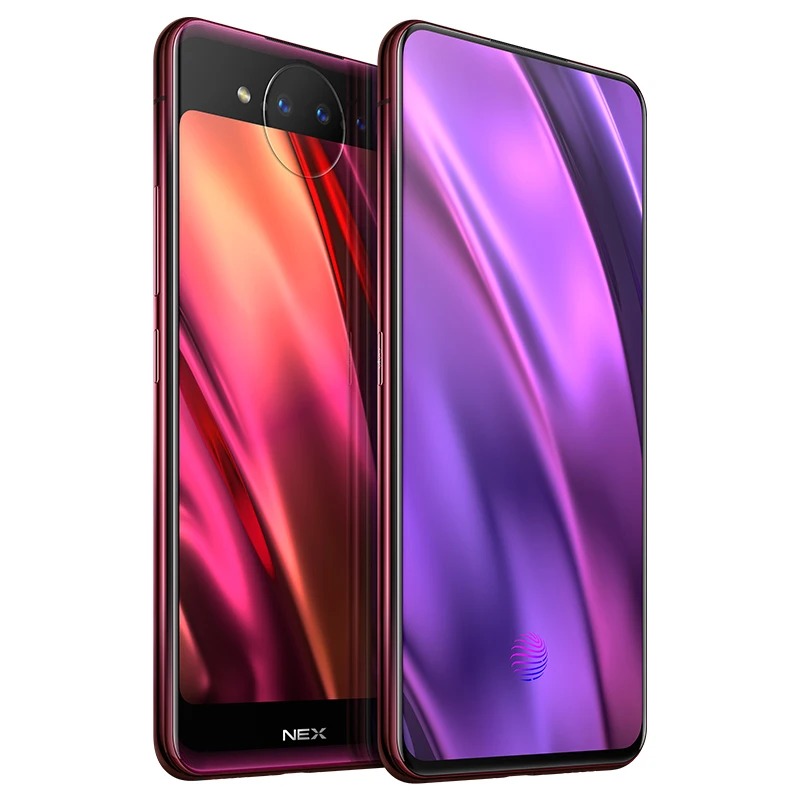 Vivo Nex 2 Мобильный телефон Snapdragon 845 Android 9,0 6,39 дюймов+ 5,49 дюймов двойной экран 10 Гб ram 128 ГБ rom Face ID