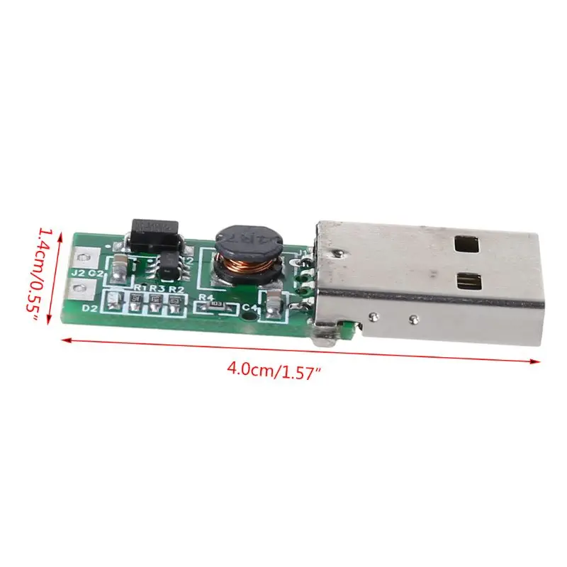 DC-DC 5 В до 12 В USB преобразователь Повышающий Модуль питания Номинальное напряжение 5 Вт
