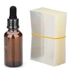 Термоусадочная пленка из ПВХ для стеклянных бутылок 10 мл, 15 мл, 30 мл, термоусадочная пленка из ПВХ для стеклянных бутылок для E-juice