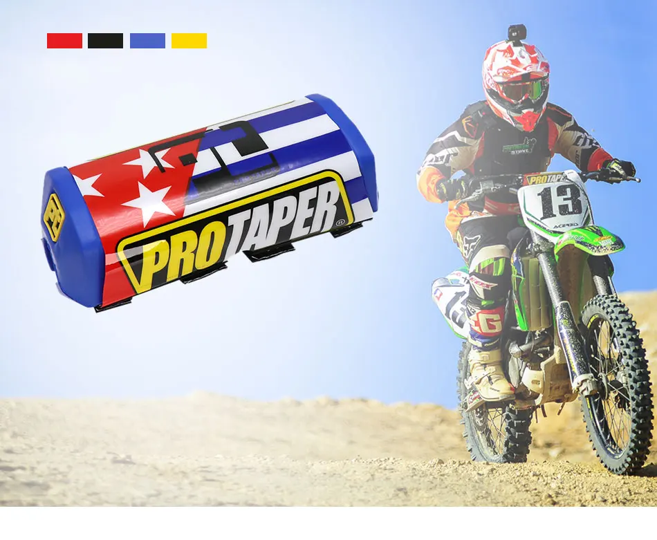 ZSDTRP для 26 мм руль колодки Жир Бар 1-1/" пакет Dirt Bike Мотокросс Fat MX резиновый гоночный руль для PROTAPER KTM