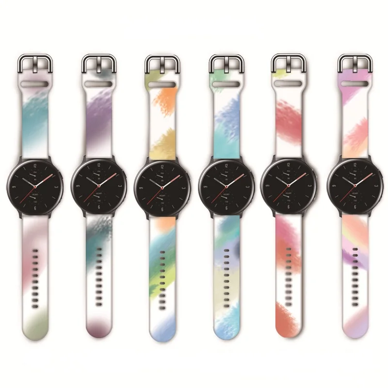 

22mm/20mm Strap For Amazfit Bip/GTR 47mm Bracelet For Samsung Galaxy watch 3/Active 2/Gear S3 Huawei Watch GT 2e Pro Watch band