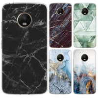 marble case for motorola moto g9 g8 g7 power g6 g5s plus e5 g6 play transparent silicone cover coque