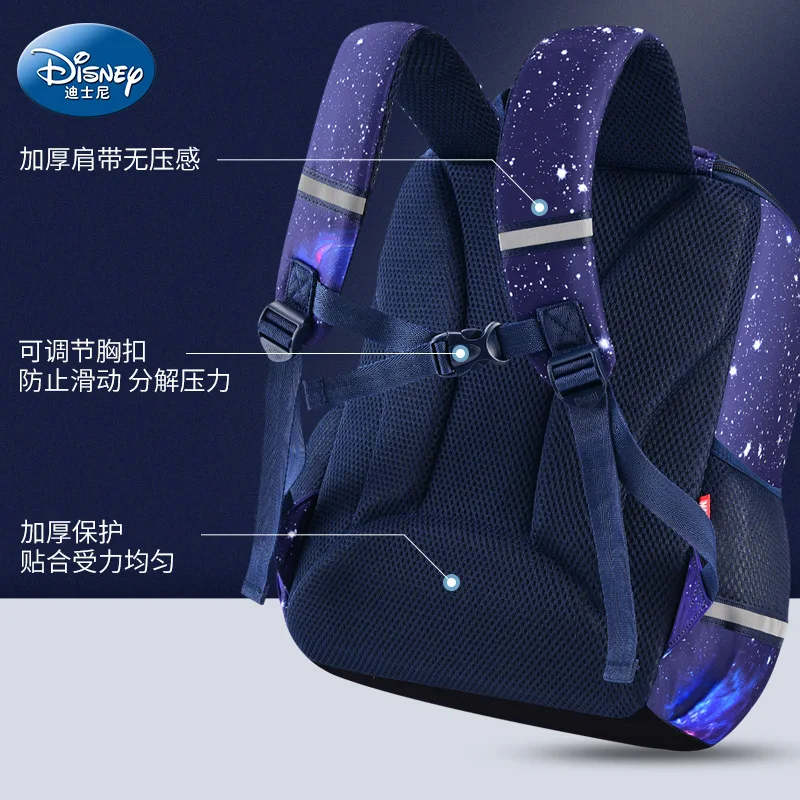 Authentic Disney Captain America Schoolbag Children's Lightweight Backrest Ultralight Elementary School Pupils Backpack Men