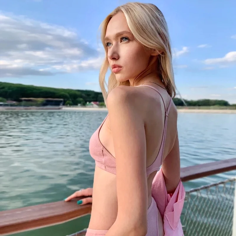 Комплект женского нижнего белья из бюстгальтера и топа 2 шт. | Женская одежда