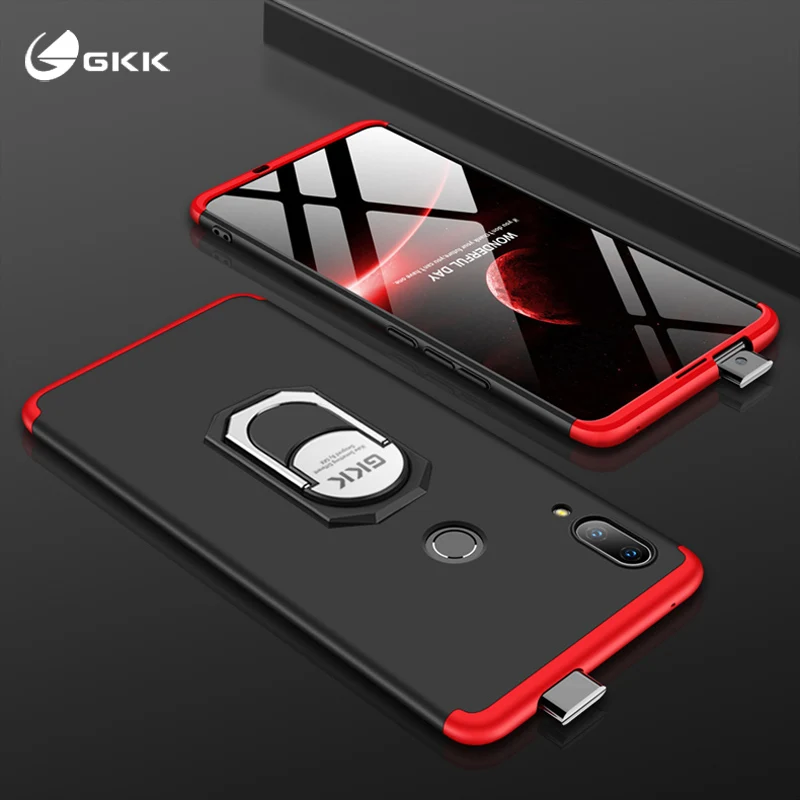 Роскошный чехол для Huawei P smart Z 3 в 1 Матовый Жесткий ПК цветные Чехлы деловом стиле