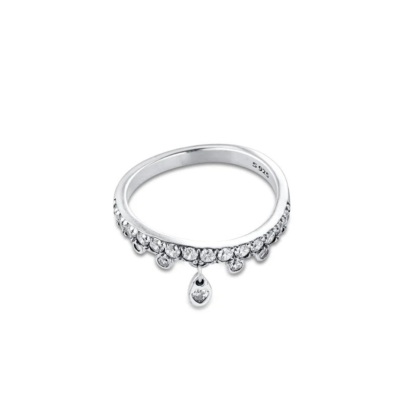 CKK кольцо в виде капелек для люстры кольца женщин Anel Feminino 100% 925 ювелирные изделия