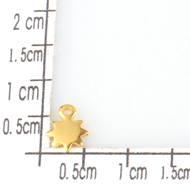 

20pcs Stainless Steel Star Pendant Bracelet Earring Decoration Eight Pointed Star Charm Pendant For DIY Handmade Jewelry Making
