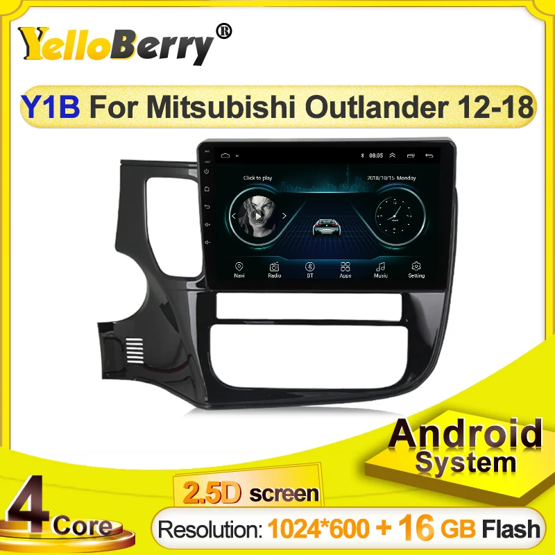 Автомобильный радиоприемник GPS-навигатор стерео для Mitsubishi Outlander 3 2012 2013 2015-2018 Wi-Fi