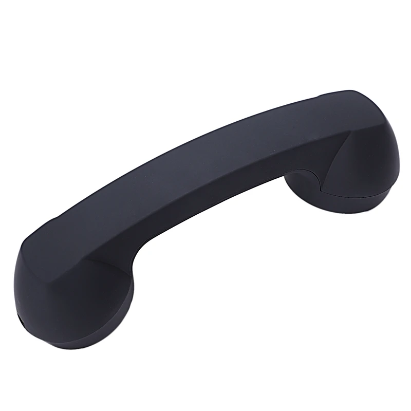 Bluetooth Mic Headphones Black Retro Phone Handset Speaker Call Receiver-Black  Компьютеры и