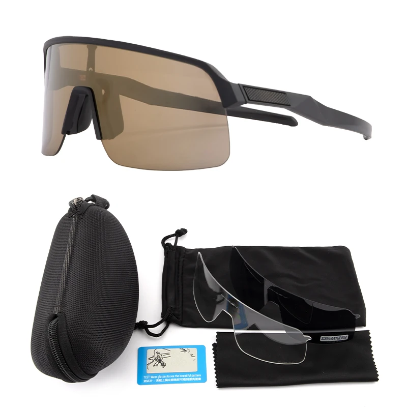 

Cycling Glasses Bicycle UV400 Impact Resistance Lens Sunglasses Men Bike Running Climbing Glasse Polarized Sports Sunglasses
