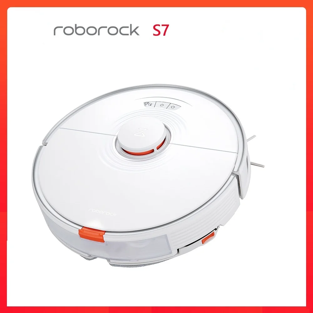 

Робот-пылесос Roborock S7 ультразвуковой, устройство для уборки ковров, уборка дома, обновленная система, поддержка Alexa