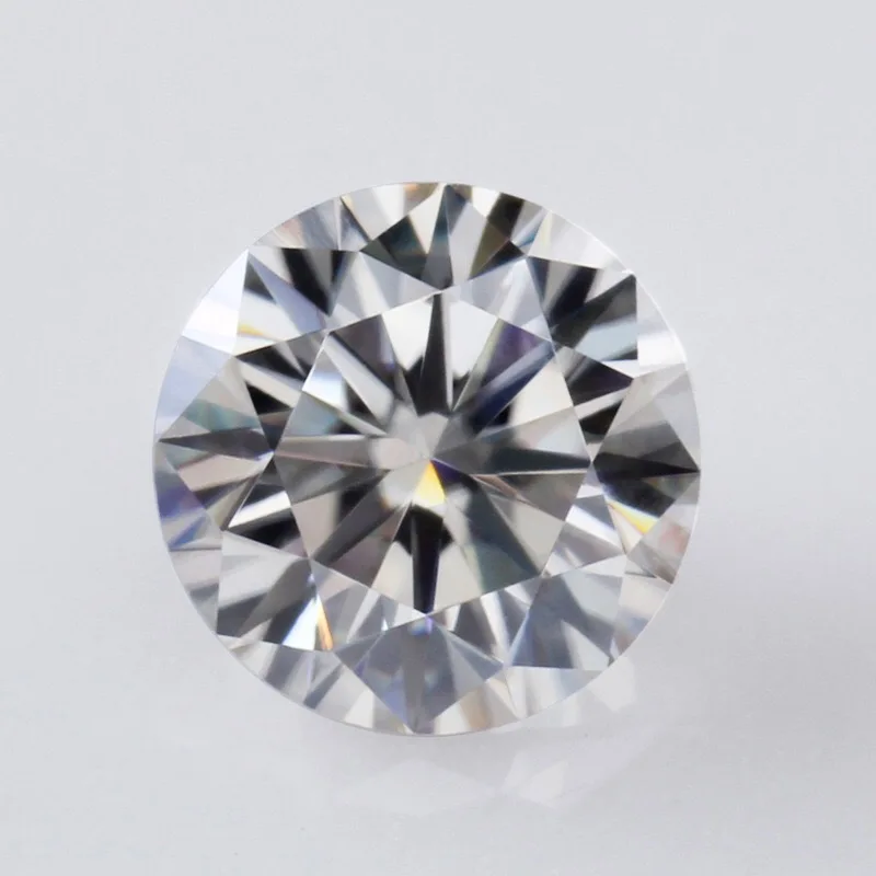 0.1CT ~ 6.0CT белый DEF Цвет круглой формы и Муассанит незакрепленный камень VVS1 отличный