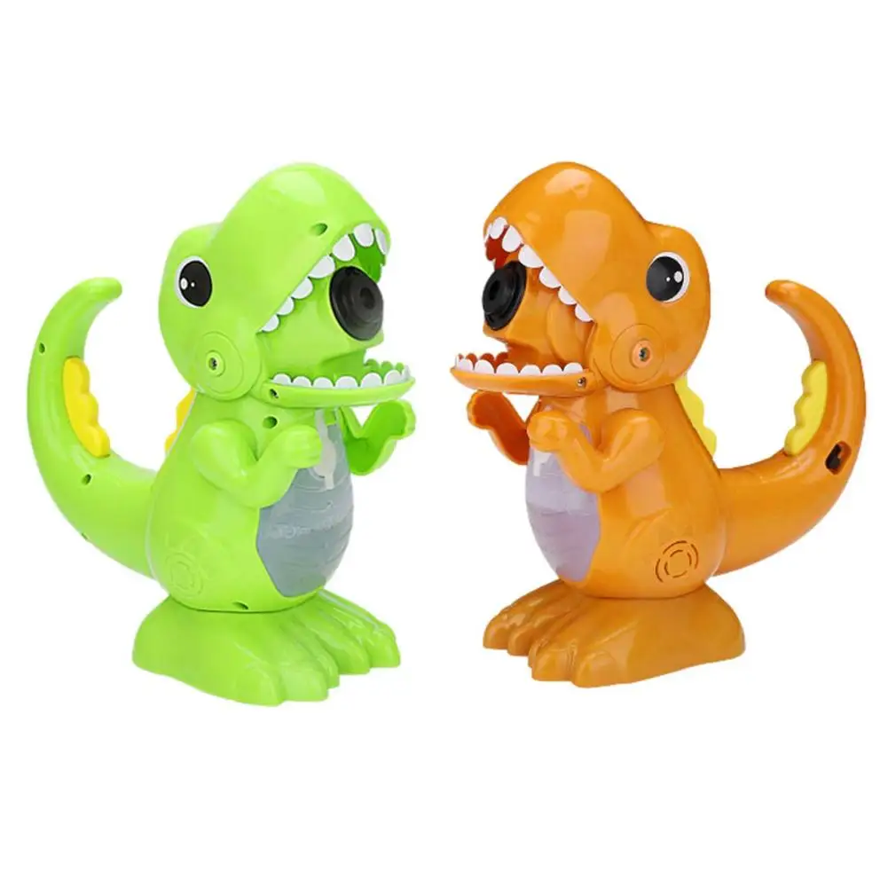 

Dinosaur Bubble Machine Automatically Blow Flying Bubble Maker Toys For Children Gift Toys Summer Outdoor Fun Sports Toys