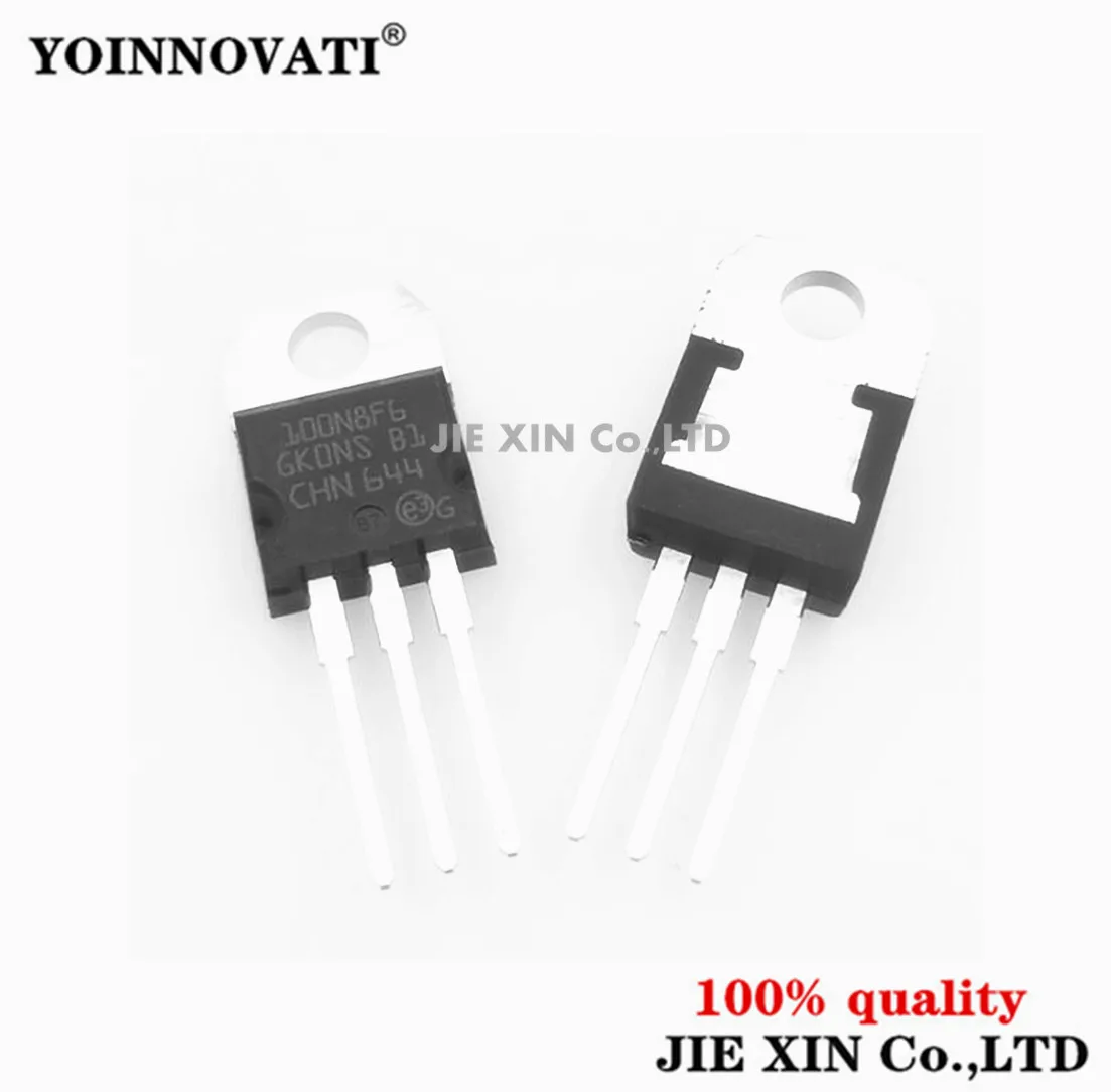 10 шт./лот STP100N8F6 100N8F6 TO 220 IC лучшее качество|Интегральные схемы| |