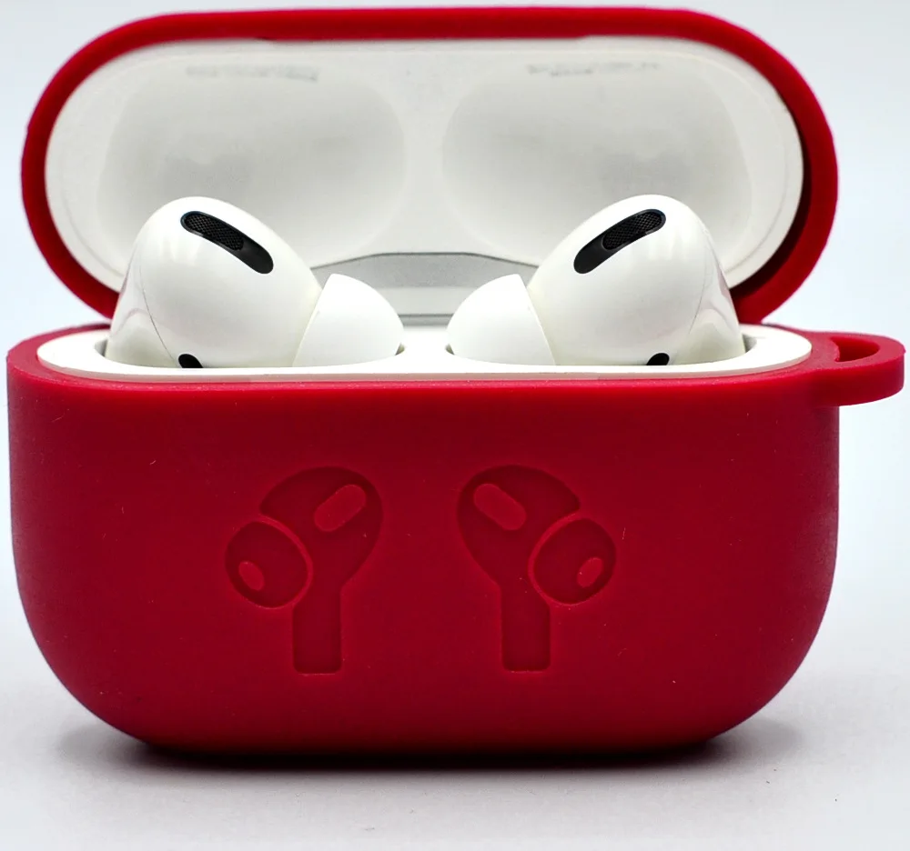 K 1 шт. силиконовый Bluetooth беспроводной чехол для наушников для AirPods Pro защитный чехол Аксессуары для Apple Airpods зарядная коробка - Цвет: K