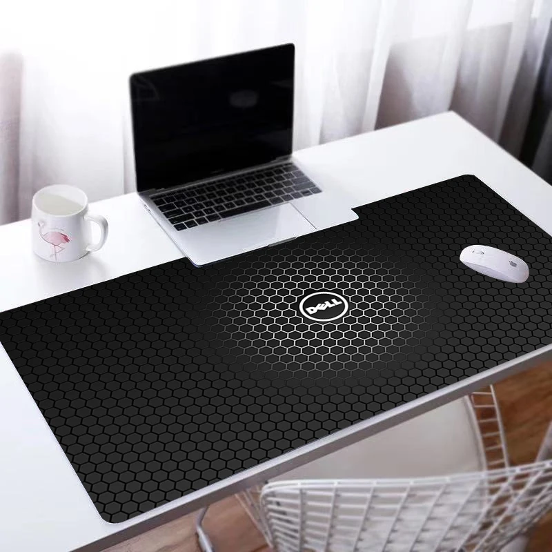 

Dell LogoMousepad Deskmat Game Table for Computer Gamer Girl Gaming Room Accessories for Pc Keyboard Mouse Pad Xxl Mausepad