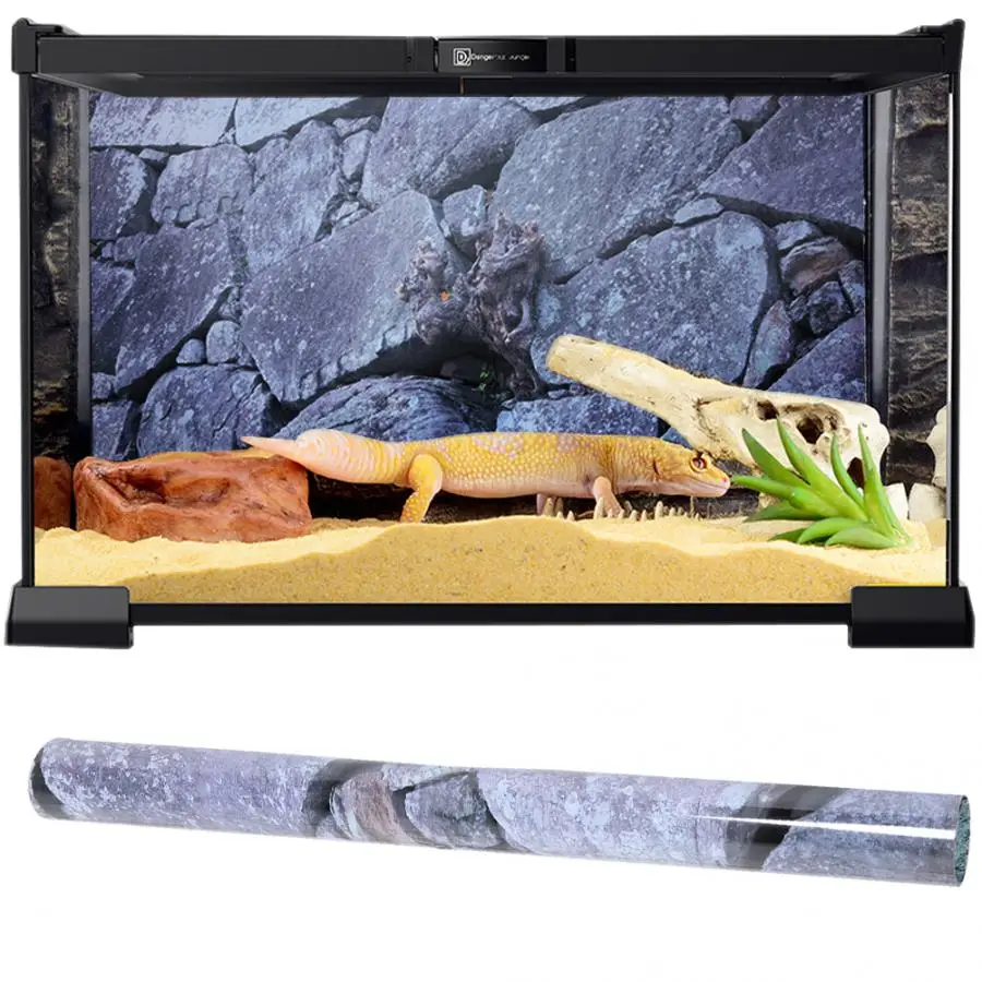 ПВХ аквариумный фон Плакат двусторонний настенный ласками декоративная