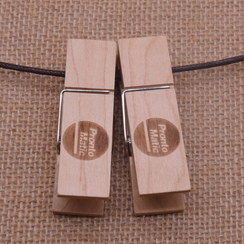 Зажим для ручки l деревянный usb + коробка флэш-накопитель 4 ГБ 8 16 32 64 фото подарок