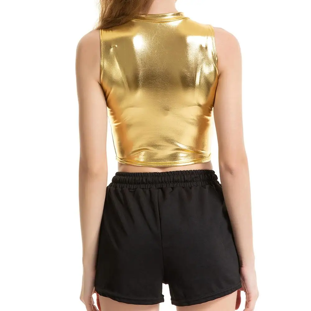 Летние Короткие топы женские высокие уличные майки модные сексуальные на