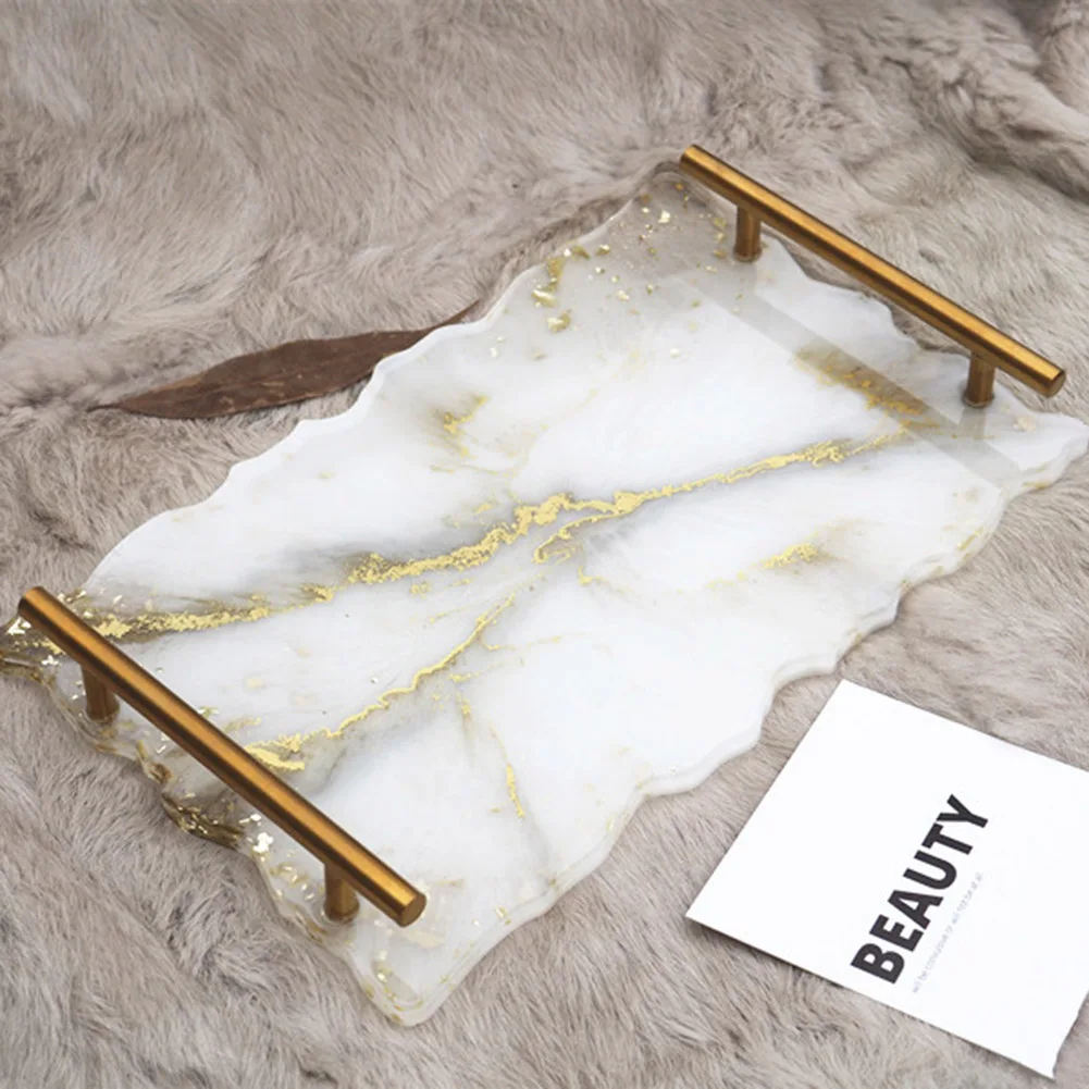 Супер большая силиконовая форма для подноса необычная эпоксидная смола |