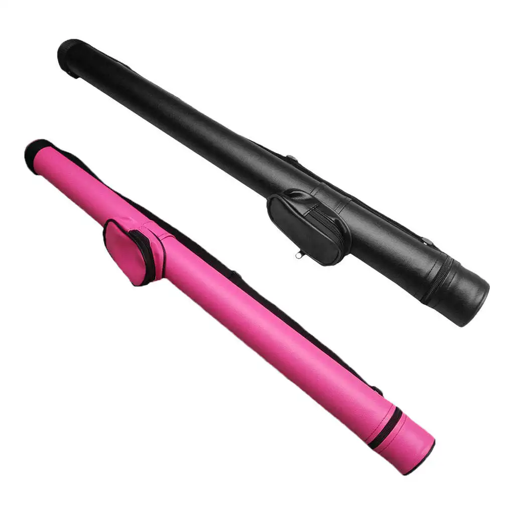 

Чехол для бильярдного кия, прочный Чехол из искусственной кожи с 2 отверстиями, регулируемый плечевой ремень, для хранения бильярдной палки,...